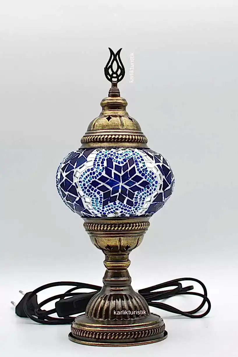 Mozaik Lamba ,mozaik Masa Üstü Lamba no2 metal2