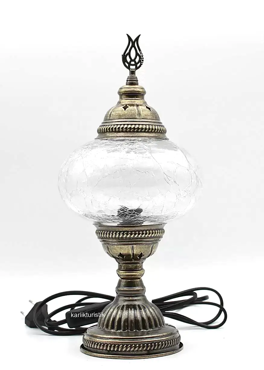 osmanlı sefaf masa lambası no32