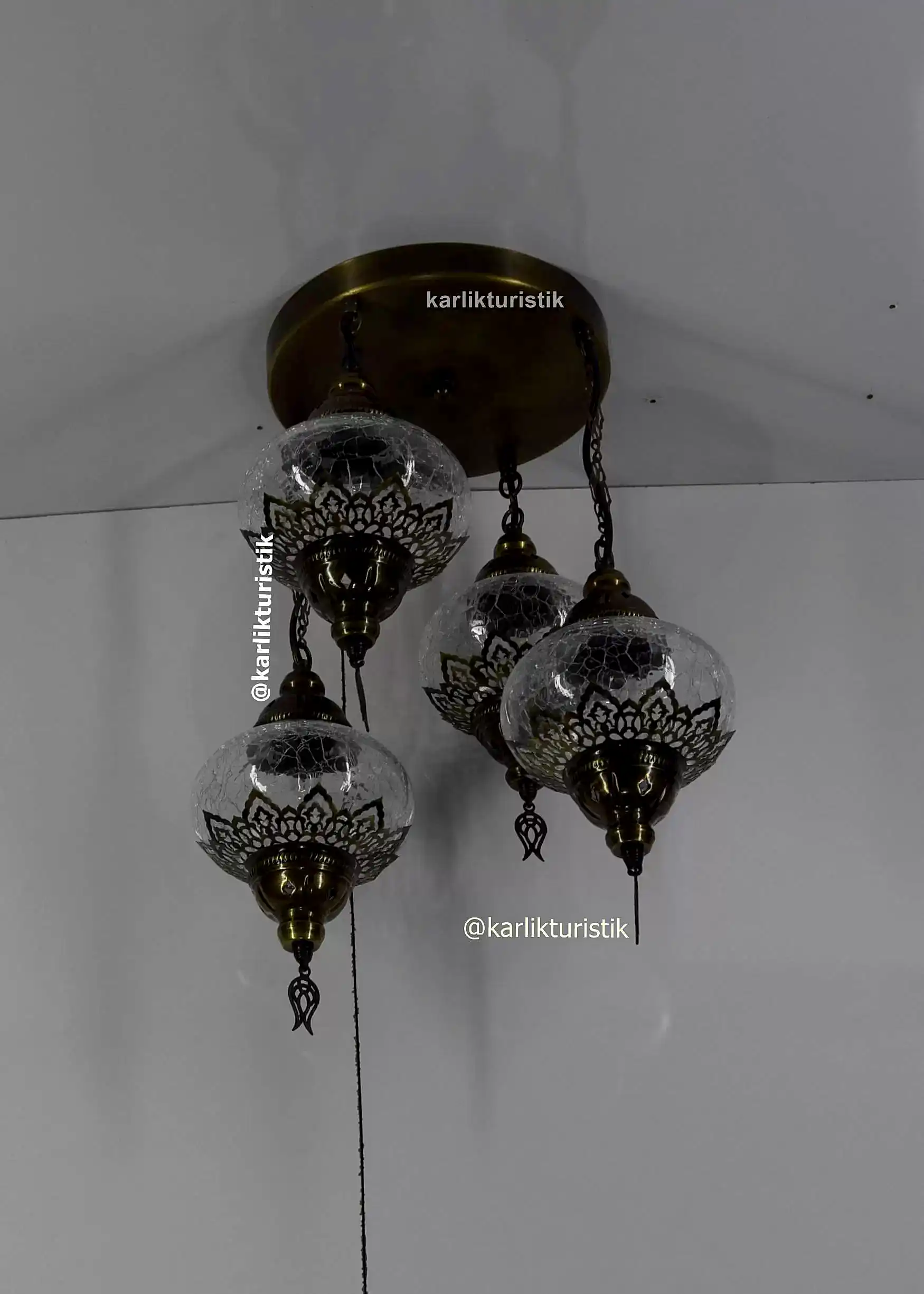 Yatak Odası Avizeleri ,Hol ve Otel Yatak Odası Avizeleri 4 lü kısa model29