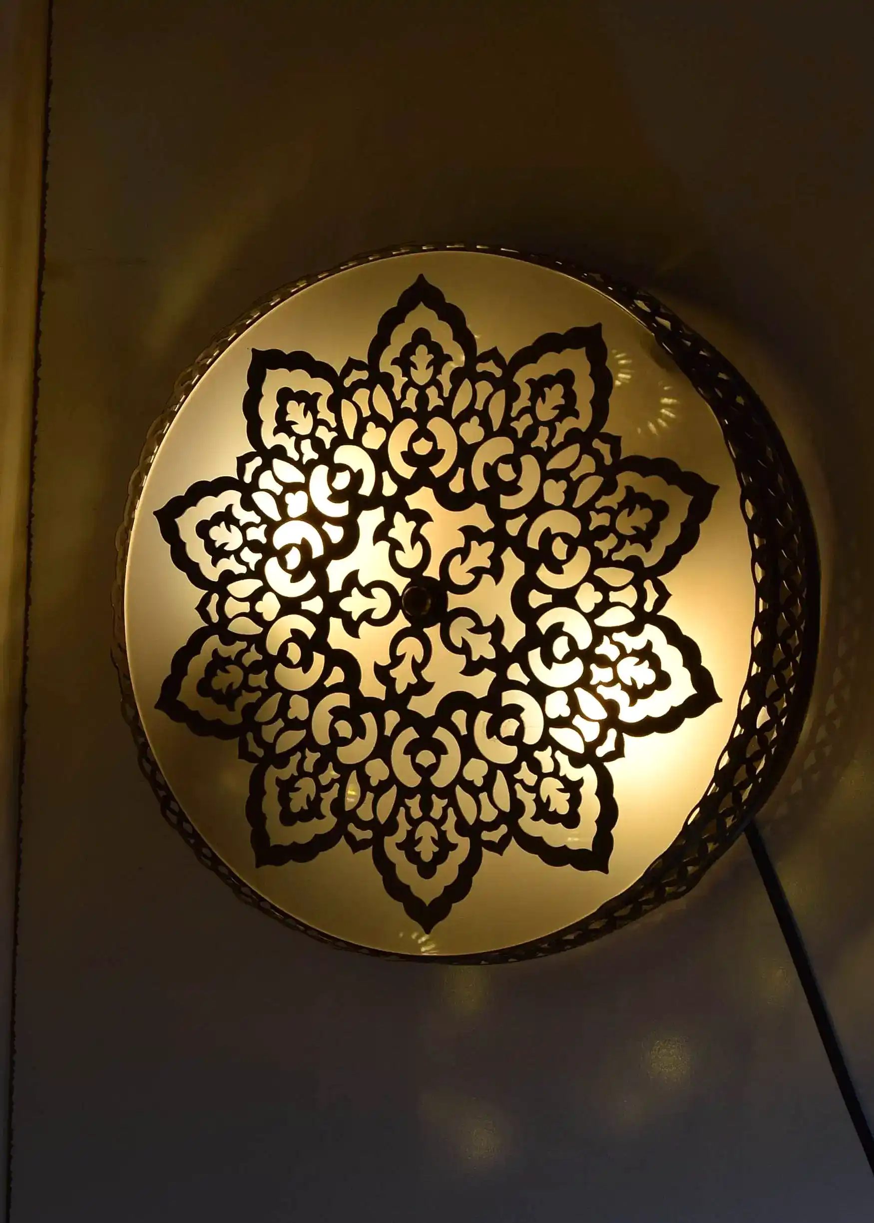Decorative Rustic Lighting - Wall Sconce & Ceiling Lamp for Stone Houses, Log Cabins, Restaurants & Hotels - Handmade Lighting Decor4